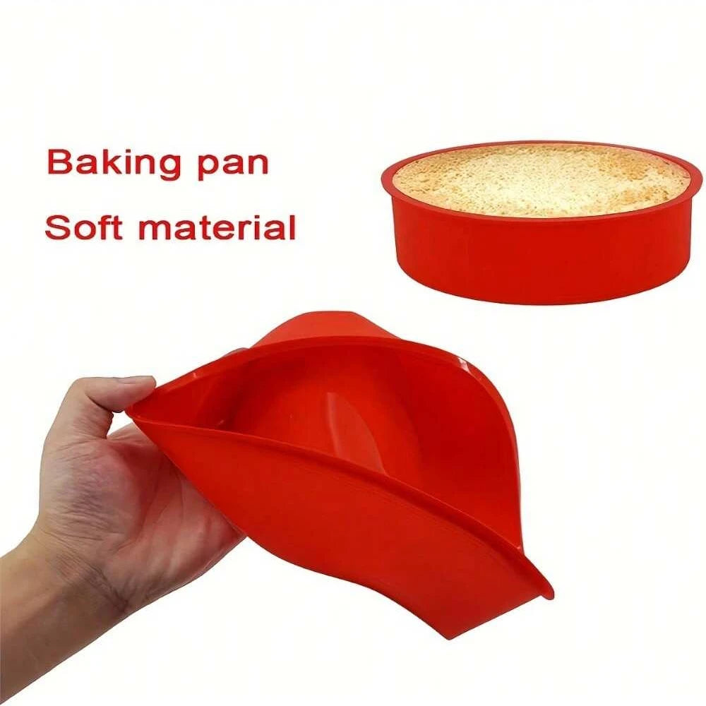 Round Silicone Cake Pan Mold