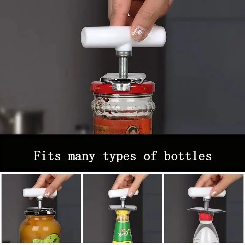 Stainless Steel Adjustable Bottle Opener