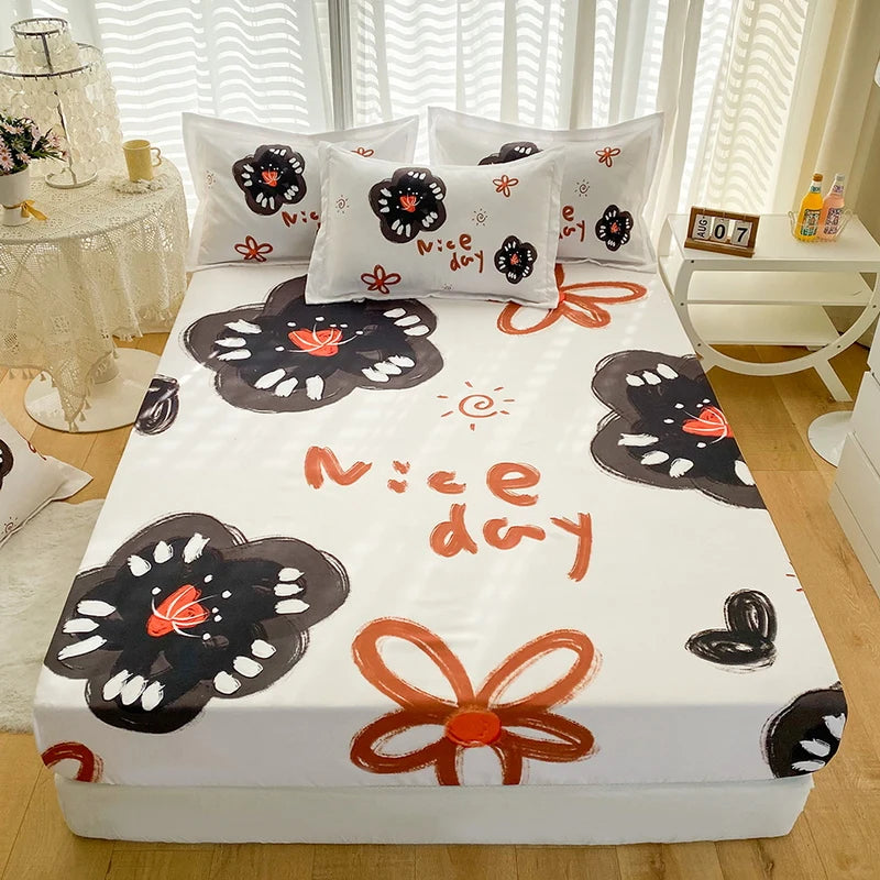 Love-Inspired Fitted Bedding Set