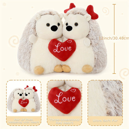 Heart-Eared Hedgehog Plush