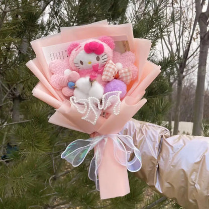 Plush Doll Bouquet Gift Box