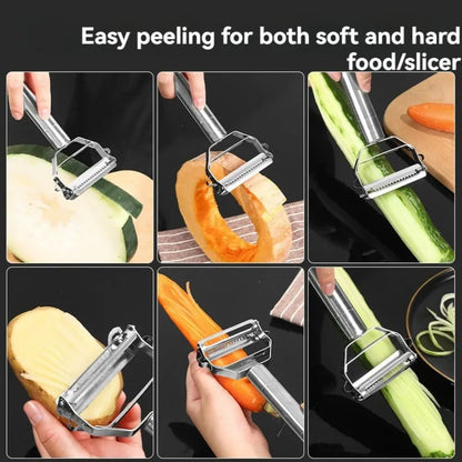 2-in-1 Stainless Steel Grater Knife