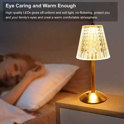 Crystal Touch Sensor Table Lamp