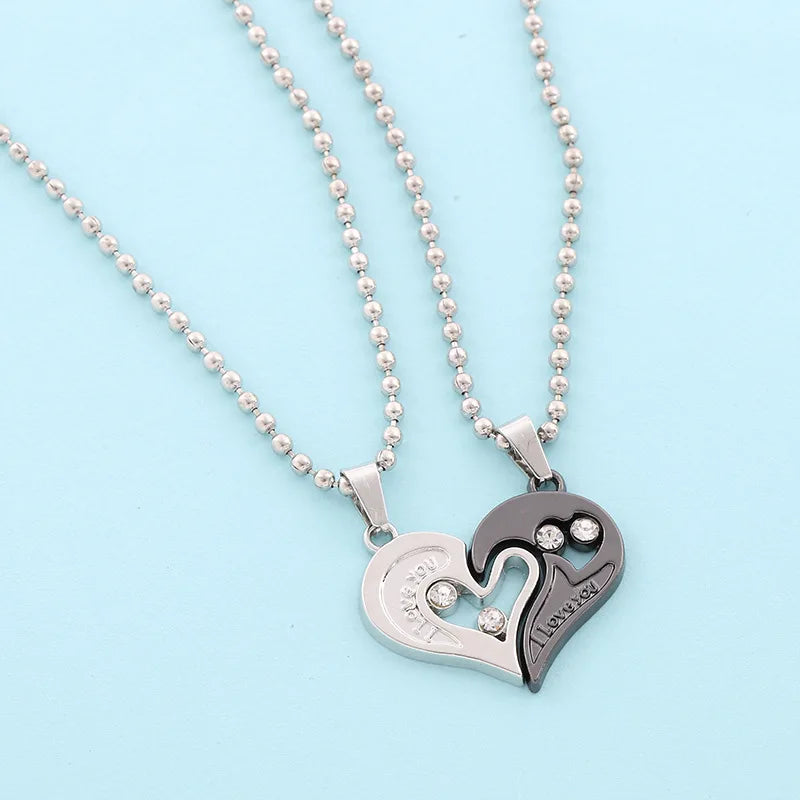 Love Pulse Matching Necklaces