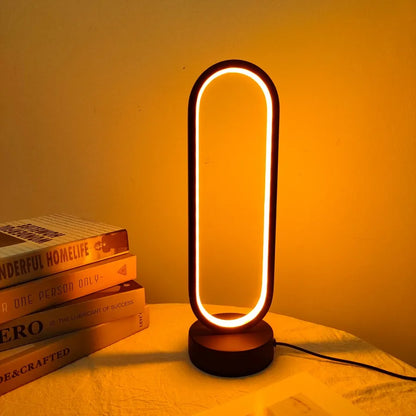 Three-Color Dimming LED Bedside Lamp