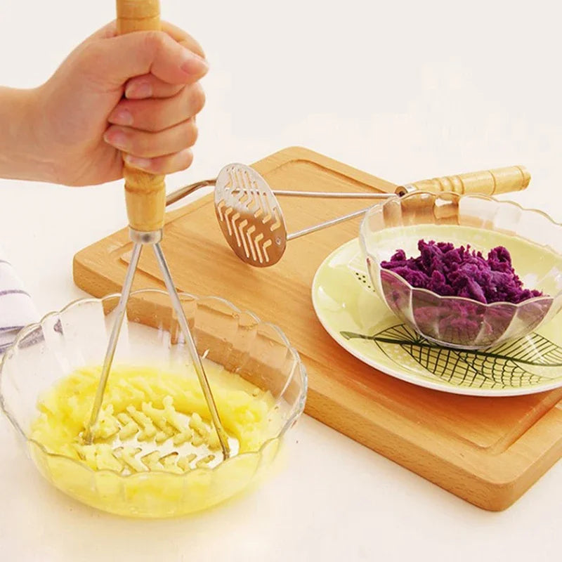 Stainless Steel Potato Garlic Press