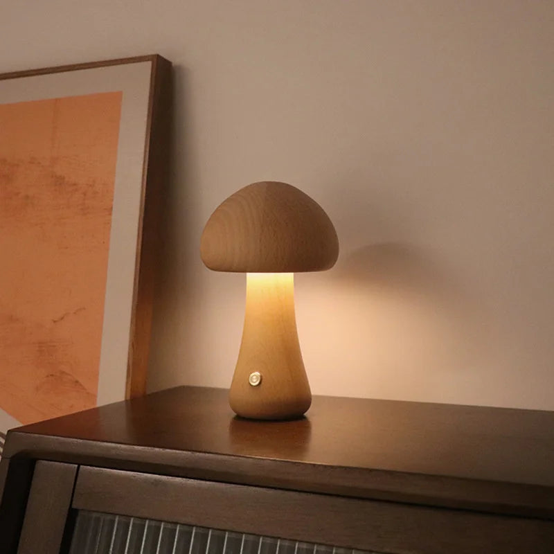 Cute Mushroom LED Night Light