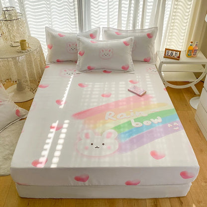 Love-Inspired Fitted Bedding Set