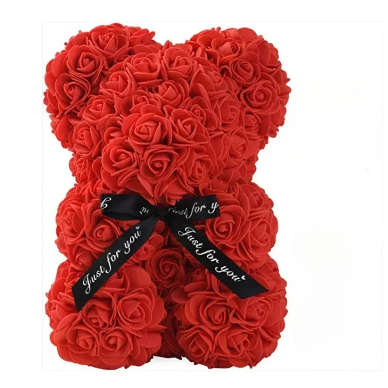 Timeless Rose Bear Keepsake