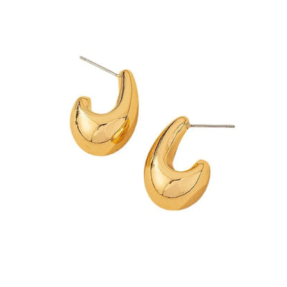 Chunky Gold Drop Earrings