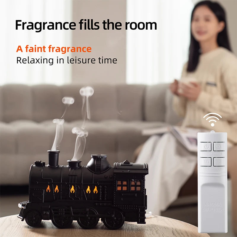 Ultrasonic Aromatherapy Humidifier with Remote