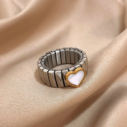 Love Design Steel Ring