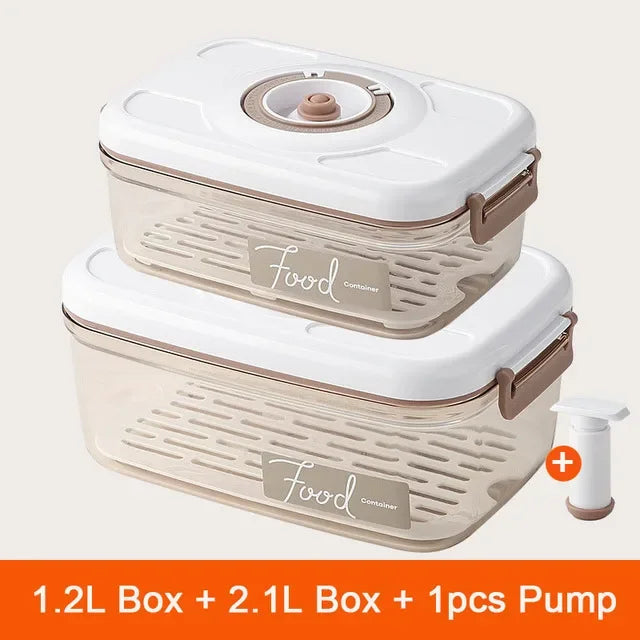 Large Food Vacuum Storage Box