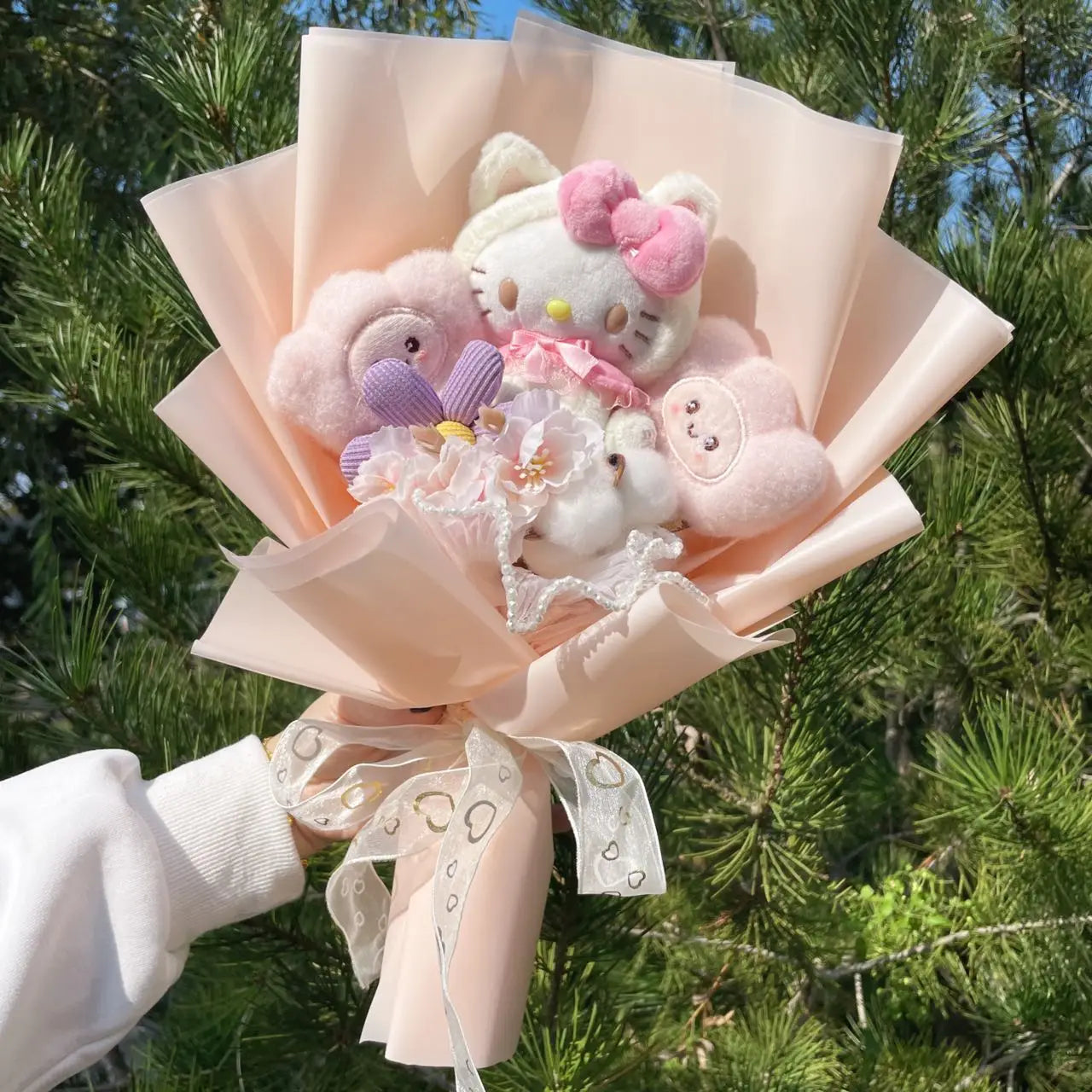 Plush Doll Bouquet Gift Box