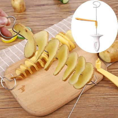 Stainless Steel Potato Spiral Slice Cutter