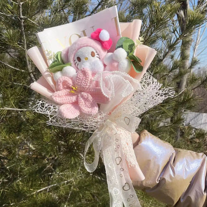 Plush Doll Bouquet Gift Box