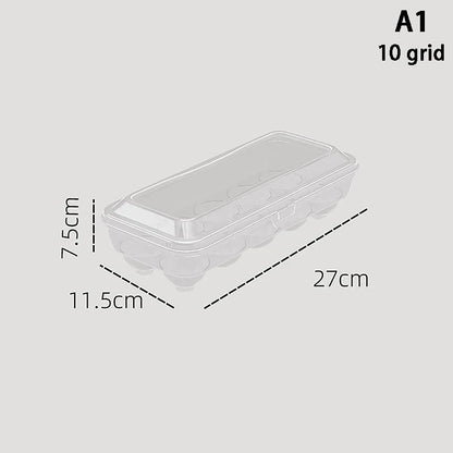 Portable Transparent Egg Storage Box