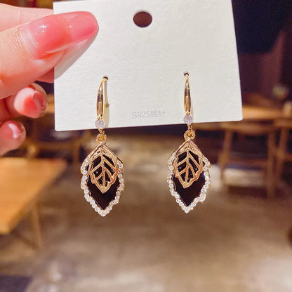 Irregular Square Gold Earrings