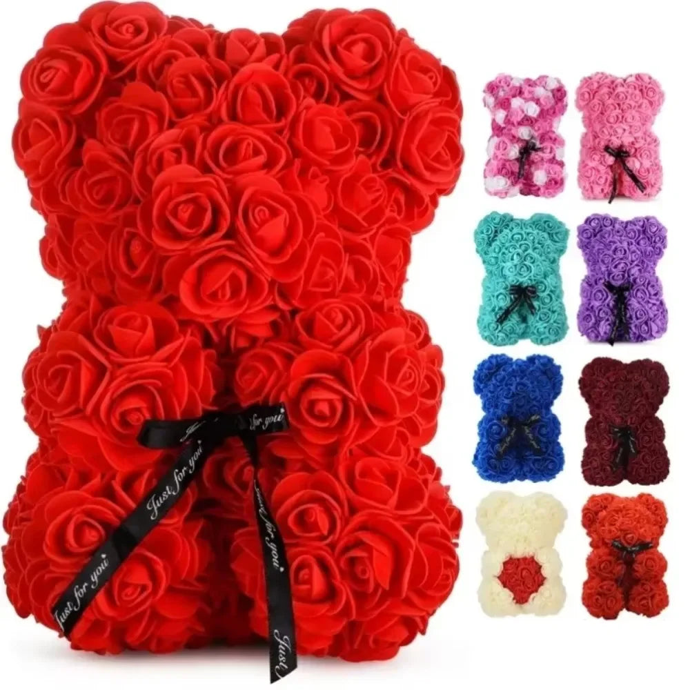 Timeless Rose Bear Keepsake