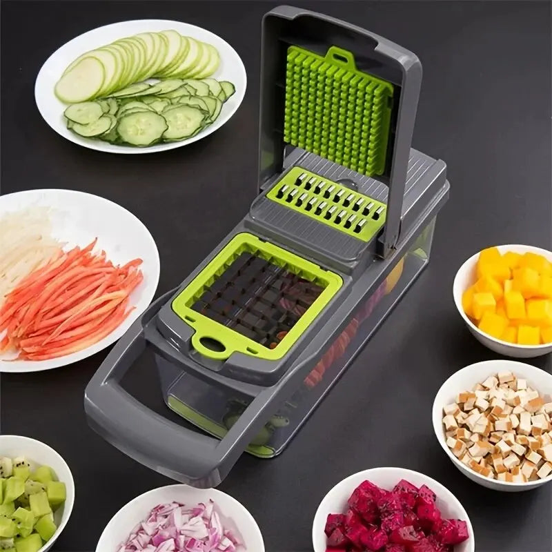 16-Piece Vegetable Chopper and Dicer Set