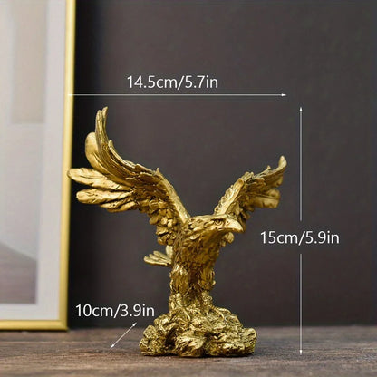 Elegant Nordic Modern Eagle Sculpture