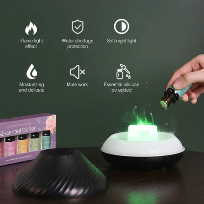 Portable USB Aroma Diffuser Lamp