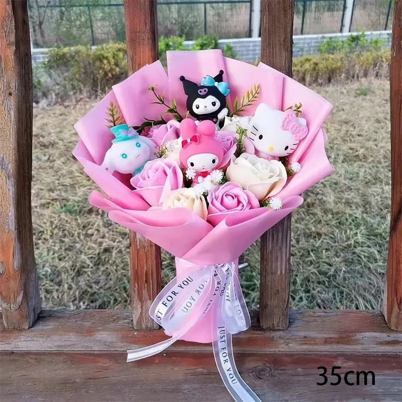 Hello Kitty Rose Soap Bouquet