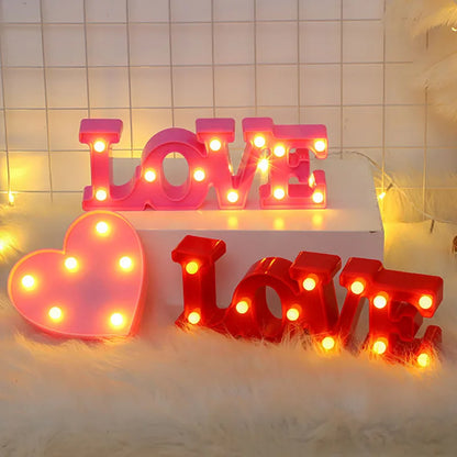 Love Heart LED Lamp