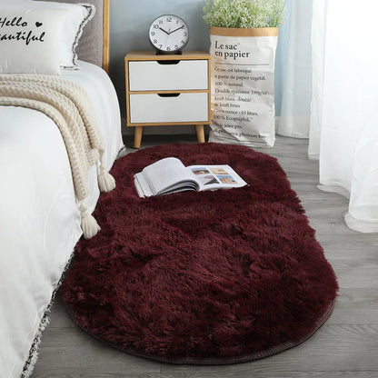 MiRcle Plush Oval Area Rug