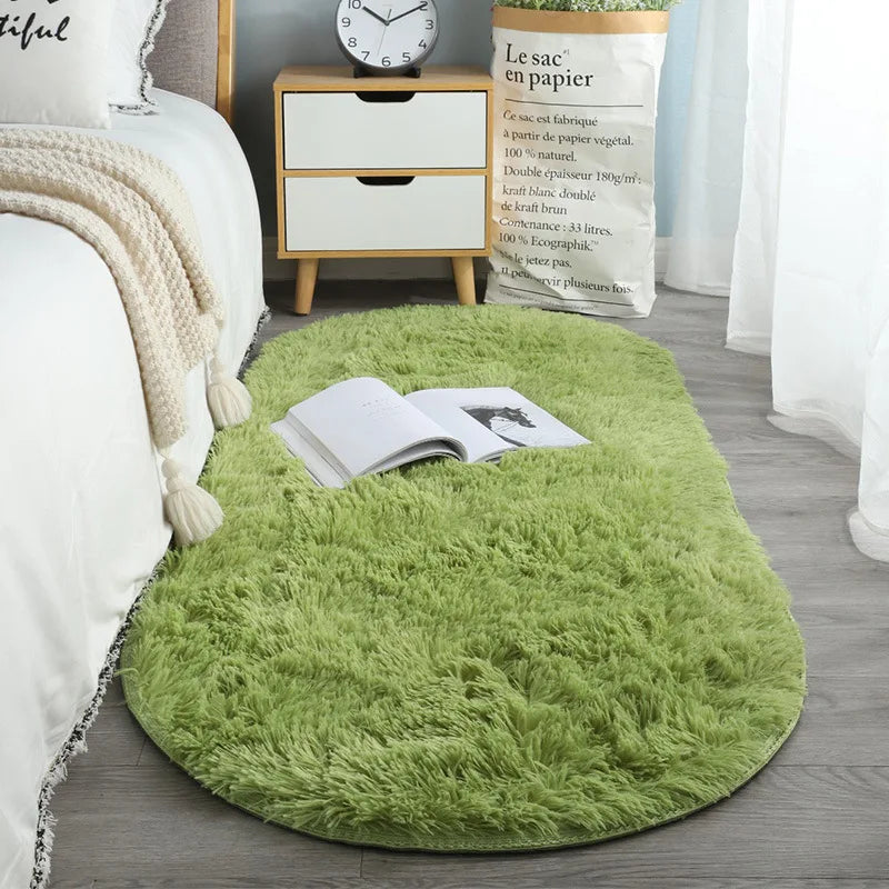 MiRcle Plush Oval Area Rug