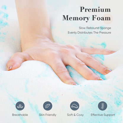 Cooling Gel Memory Foam Topper