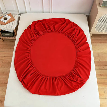 Bold Red Fitted Sheet