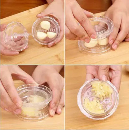 Multifunctional Manual Garlic Crusher Chopper