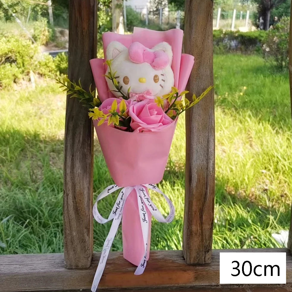 Hello Kitty Rose Soap Bouquet