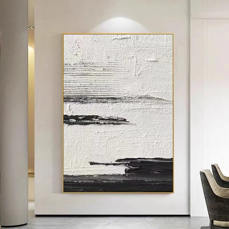 Handpainted Abstract Textured Canvas Art