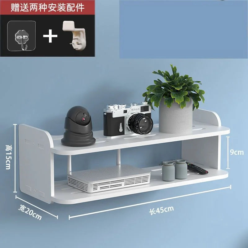 Wall-Mounted Wifi Storage Shelf