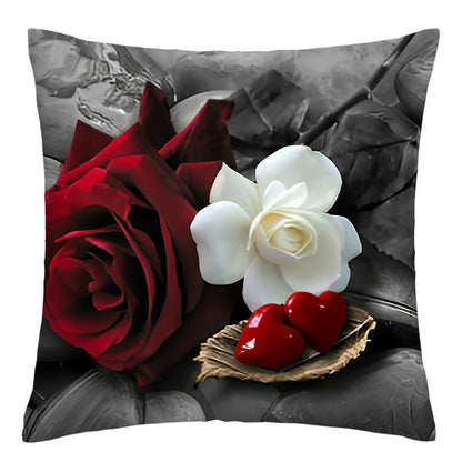 Bloom Print Decorative Pillowcase