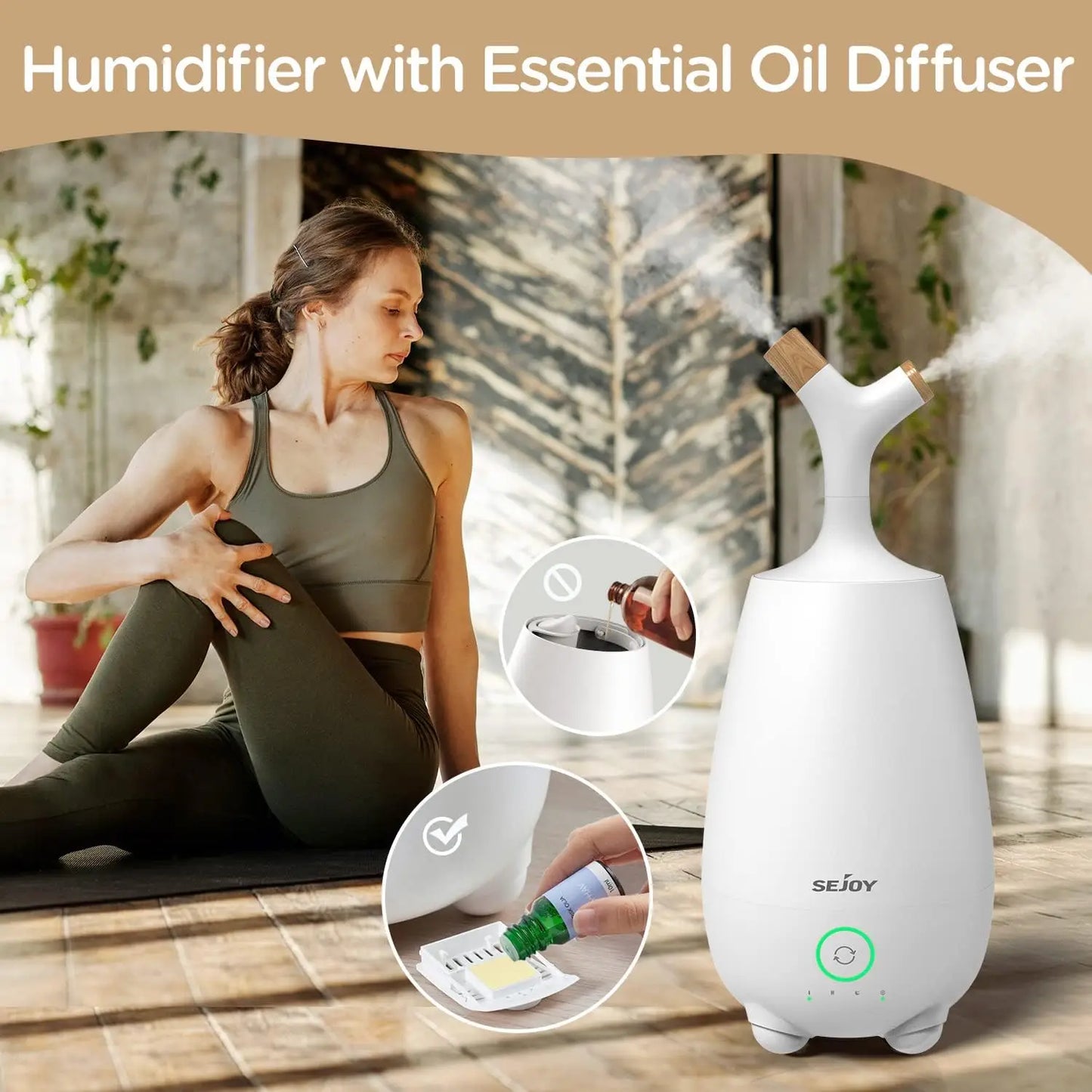 Ultrasonic Cool Mist Humidifier