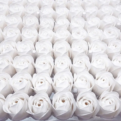 Decorative Rose Heads Pack of 81 Pieces