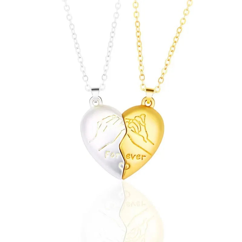 Love Pulse Matching Necklaces