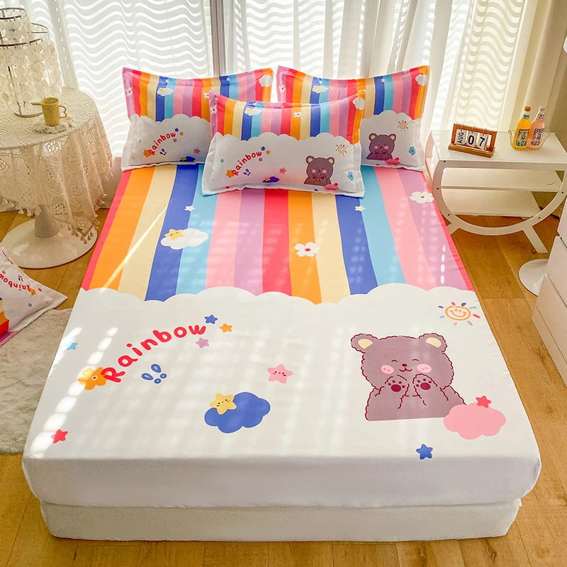 Love-Inspired Fitted Bedding Set