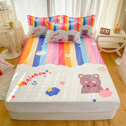 Love-Inspired Fitted Bedding Set