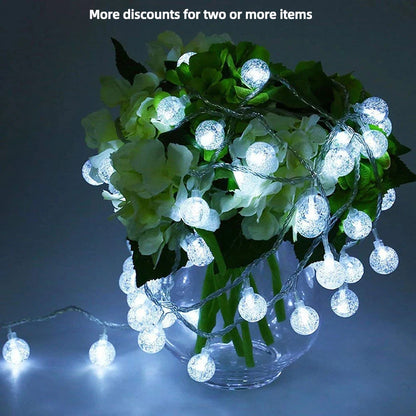 LED Bubble Ball String Lights