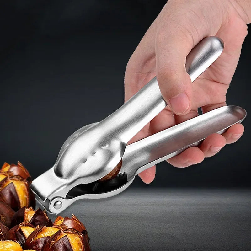 Stainless Steel Chestnut Nutcracker Peeler