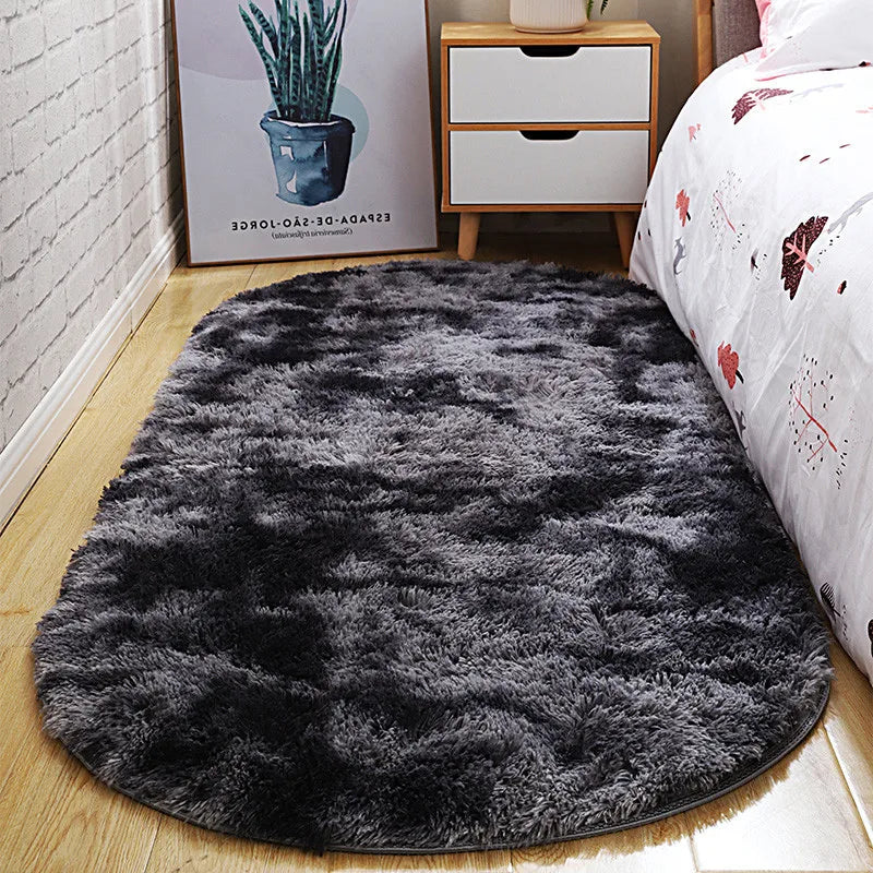 MiRcle Plush Oval Area Rug