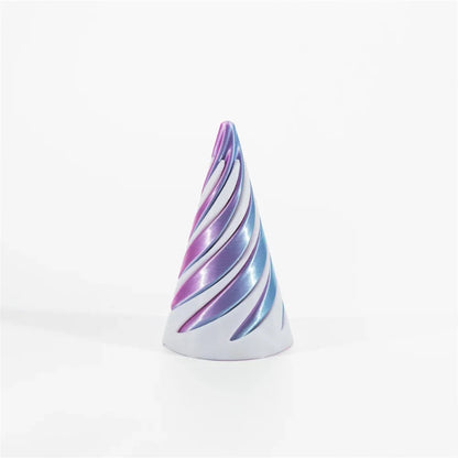 3D Printed Spiral Cone Toy