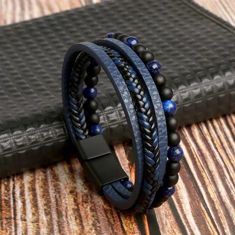 Leather Multi-Layer Bracelet