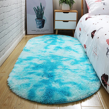 MiRcle Plush Oval Area Rug