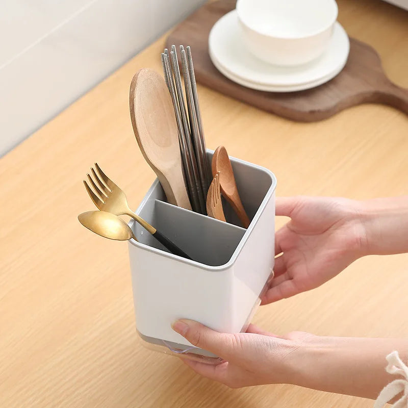 Mounted Kitchen Chopstick Storage Rack