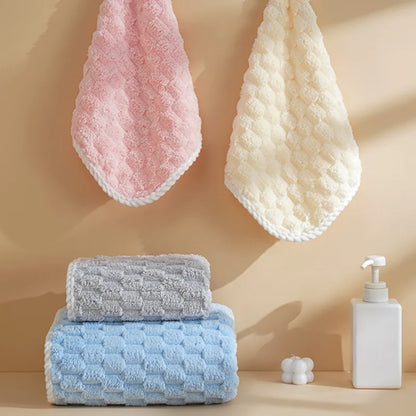 Super Absorbent Cloud Pattern Hand Towel